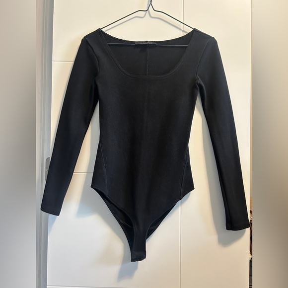 ALLSAINTS Jamie Long sleeve bodysuit size us 4 - Picture 3 of 11